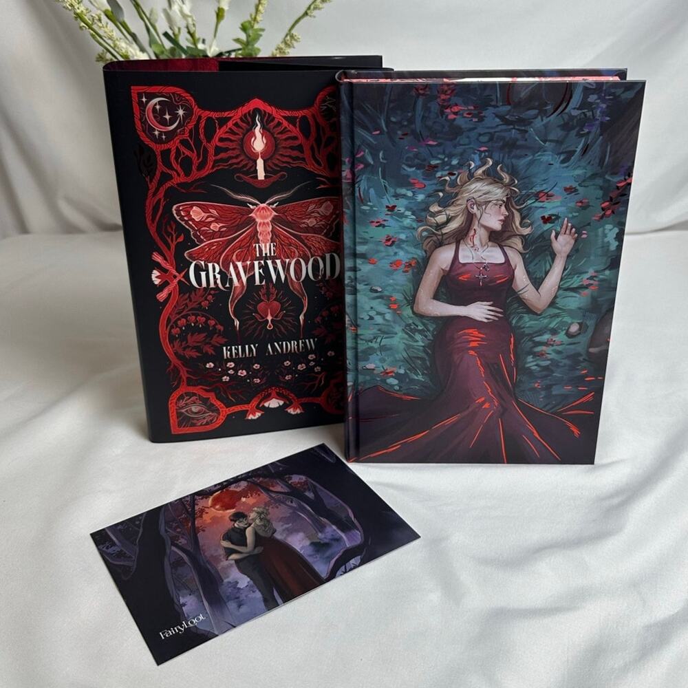 The Gravewood Kelly Andrew FairyLoot SE Sprayed Edges Hardcover Fantasy NEW